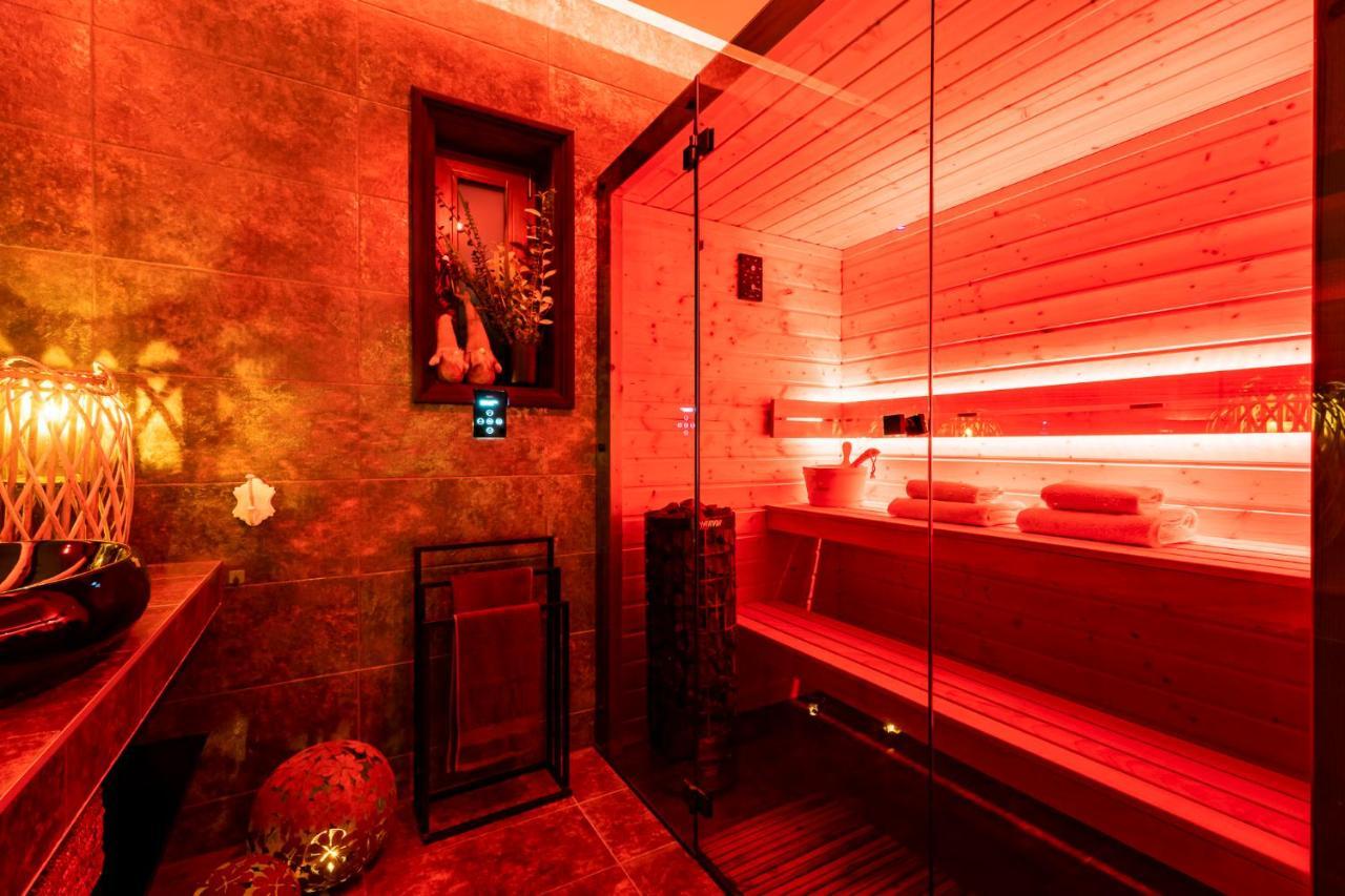 Spa Love Home Sauna Jacuzzi Romantyczny Dom Dla Pary Z Prywatnym Spa Grünberg Exterior foto