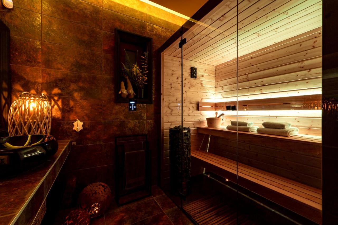 Spa Love Home Sauna Jacuzzi Romantyczny Dom Dla Pary Z Prywatnym Spa Grünberg Exterior foto
