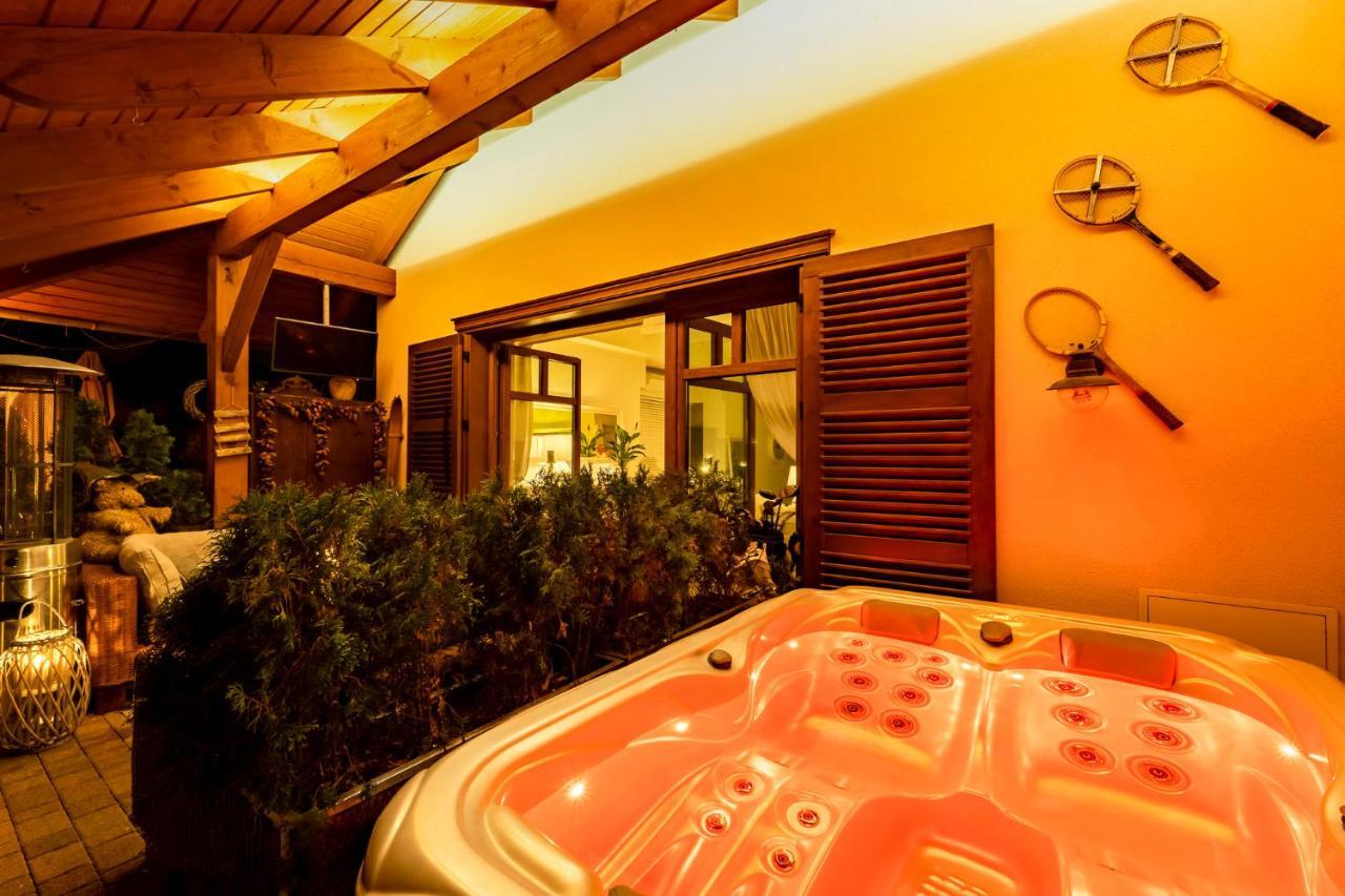 Spa Love Home Sauna Jacuzzi Romantyczny Dom Dla Pary Z Prywatnym Spa Grünberg Exterior foto